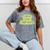 Introvert Shy Person Joke Anti-Social Quote Mineral Wash Tshirts Mineral Gray