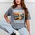 Introverted But Willing To Discuss Sourdough Vintage Baking Mineral Wash Tshirts Mineral Gray