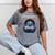 Introvert's Best Friend Noise-Canceling Headphones Mineral Wash Tshirts Mineral Gray