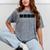 ISFP Adventurer Personality Type Periodic Table Introvert Mineral Wash Tshirts Mineral Gray