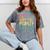 It's Way Too Peopley Outside Introvert Sarcastic Vintage Mineral Wash Tshirts Mineral Gray
