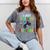 I Just Crushed Preschool Monster Graduation Mineral Wash Tshirts Mineral Gray