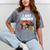I Just Crushed Preschool Monster Truck Graduation Mineral Wash Tshirts Mineral Gray