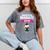 Kids Kindergarten Graduate 2018 Graduation Girls Mineral Wash Tshirts Mineral Gray