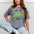 Kids Kindergarten Graduate Dinosaur Kindergarten Graduation Mineral Wash Tshirts Mineral Gray