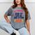 Kids My Mommy Did It Graduation Mom Graduate Mineral Wash Tshirts Mineral Gray