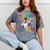 Kids Preschool Graduate Unicorn Nailed It Preschool Graduation Mineral Wash Tshirts Mineral Gray