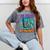 Be Kind Rewind 90s VHS Nostalgia Retro Mineral Wash Tshirts Mineral Gray