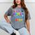 Kindergarten Graduate Kindergarten Class Of 2026 Graduation Mineral Wash Tshirts Mineral Gray