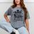 Kindergarten Graduation Quarantine Kindergarten Graduate Mineral Wash Tshirts Mineral Gray