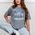 Kindergarten Graduation Shirt Graduate Grad Mineral Wash Tshirts Mineral Gray