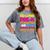Last Day Pre-K Kindergarten Here I Come Graduation T-Shirt Mineral Wash Tshirts Mineral Gray