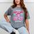 Last Day Of School Shirt Coquette Bow School Graduation Mineral Wash Tshirts Mineral Gray