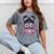 Lil Miss 1st Grade Grad Graduation Last Day Of 1st Grade Mineral Wash Tshirts Mineral Gray