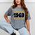 Limited 1969 Edition Retro Nostalgia Art Premium Mineral Wash Tshirts Mineral Gray Limited 1969 Edition Retro Nostalgia Art Premium Mineral Wash Tshirts Mineral Gray