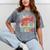 I Love 70's Music Retro Style Nostalgia Cassette 1970s Party Mineral Wash Tshirts Mineral Gray