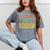 I Love 70's Music Retro Style Nostalgia Vibe 1970 70's Party Mineral Wash Tshirts Mineral Gray