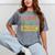 I Love 70's Music Retro Style Nostalgia Vibe 1970 70's Party Mineral Wash Tshirts Mineral Gray
