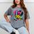I Love The 70s Vintage Cassette Roller Vinyl Nostalgia 70s Mineral Wash Tshirts Mineral Gray