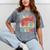 I Love 90's Music Retro Style Nostalgia Cassette 1990s Party Mineral Wash Tshirts Mineral Gray
