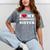 I Love My Introvert Sister I Heart My Introvert Sister Mineral Wash Tshirts Mineral Gray