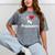 I Love My PreSchool Students Teachers Educators Graduation Mineral Wash Tshirts Mineral Gray