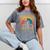 Low Social Battery Introvert Energy Mineral Wash Tshirts Mineral Gray