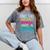 Masters In Education Degree Graduation Women MeD Mineral Wash Tshirts Mineral Gray