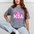 MBA Graduation Masters Business Administration T-Shirt Mineral Wash Tshirts Mineral Gray