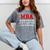 MBA When Your BS Can't Take You Any Further Shirt Graduation Mineral Wash Tshirts Mineral Gray