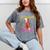 By Any Means Necessary Graduation HBCU Educated Girl Mineral Wash Tshirts Mineral Gray