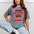 Mom Class Of 2019 Senior Graduation T-Shirt High School Mineral Wash Tshirts Mineral Gray