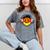 Nostalgia Chest Flag GDR Mineral Wash Tshirts Mineral Gray