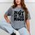 Not In The Mood Anti Social Introvert Sarcastic Retro Mineral Wash Tshirts Mineral Gray