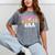 In My Nurse Era Nursing School Graduation Women Mineral Wash Tshirts Mineral Gray