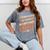 Nurse Graduation I Survived My Wife'S Nursing Degree Nurse Mineral Wash Tshirts Mineral Gray