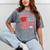 Nurse Survived Nursing School Graduation Mineral Wash Tshirts Mineral Gray