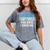 Nurse's Dad Father Nursing School Graduation Mineral Wash Tshirts Mineral Gray