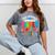 I Officially Graduated Kindergarten Graduation 2024 Mineral Wash Tshirts Mineral Gray