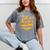 One Degree Hotter Graduation Ceremony Celebration Mineral Wash Tshirts Mineral Gray