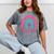 Pathologists' Assistant Graduation 2023 Boho Rainbow Mineral Wash Tshirts Mineral Gray