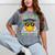 Peace Out 5th Grade Graduation Last Day Of School Mineral Wash Tshirts Mineral Gray