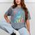 PhD Graduation Dead Inside But i Got My PhD Tie Dye Funny Mineral Wash Tshirts Mineral Gray