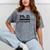 PhD In Progress Graduation Progress Bar Shirt Mineral Wash Tshirts Mineral Gray