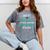 Physical Therapist Therapy Assistant PTA Graduation Mineral Wash Tshirts Mineral Gray
