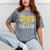 Please Don't Ask Me About College Graduation Tee T-Shirt Mineral Wash Tshirts Mineral Gray