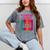 Please Be Patient I'm From The 1900s Retro Cassette Tape Premium Tri-Blend Mineral Wash Tshirts Mineral Gray