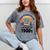 Please Be Patient I'm From The 1900s Retro Vintage Computer Mineral Wash Tshirts Mineral Gray
