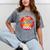 Please Be Patient With Me I'm From The 1900s Vintage Meme Mineral Wash Tshirts Mineral Gray