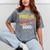Pre-K Nailed It Class Of 2018 Graduation Mineral Wash Tshirts Mineral Gray